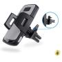 Saza Electronics S005 Universal ABS Air Vent Car Phone Holder, On Dashboard GPS Mount - Universal Non Slip Car Cell Phone Holder, for Samsung, iPhone, LG, Nokia, Huawei Smart Phone