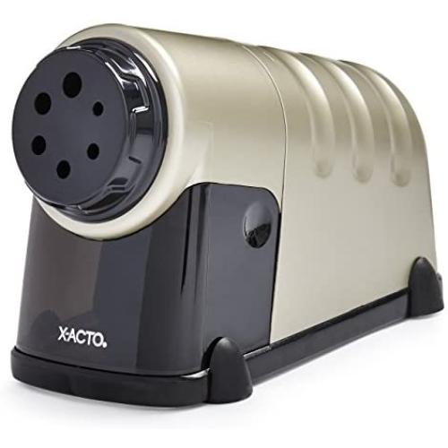 X-ACTO 1606 High Volume Commercial Electric Pencil Sharpener, Model 41, Beige