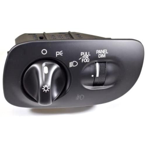 PT Auto Warehouse HLS-1377 - Headlight Switch - with Fog Lights, without Auto Headlight