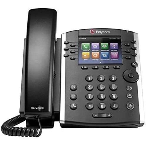 Polycom VVX 401 2200-48400-025 12-line Business Media Phone - AC Adapter Not Included