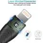 iPhone Charger 6ft, Lightning Cable 6 Foot [MFi Certified 2Pack] Long iPhone Charger Cord,Fast iPhone USB Cord for iPhone 11/11Pro/11Max/ X/XS/XR/XS Max/8/7/6/5S/SE/iPad Mini，More(Black)