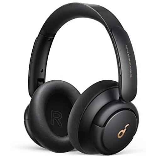 Soundcore by Anker Life Q30 Hybrid Active Noise Cancelling Headphones with Multiple Modes, Hi-Res Sound, Custom EQ via App, 40H Playtime, Comfortable Fit, Bluetooth Headphones, Connect to 2 Devices