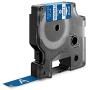 DYMO Industrial Labels for DYMO Industrial Rhino Label Makers, White on Blue, 1/2'', 1 Roll (1805243), DYMO Authentic