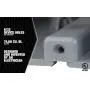 Madison Electric Products MSB4G Four Gang Device Box with Depth Adjustable, Heavy Duty 42lb