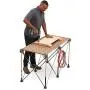 Bora Centipede 2x4 Feet Work Stand and Portable Table | Sawhorse Support with Folding, Collapsible Steel Legs, CK6S