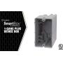 Madison Electric Products MSB22+ 1 Gang Device Box (22.5/Cu) with Depth Adjustable, Heavy Duty 42lb (Two Pack)