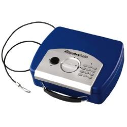 SentrySafe P008EBL 0.08 Cubic Foot Electronic Compact Safe, Blue