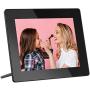 Dragon Touch Digital Picture Frame, 8-Inch Wi-Fi Digital Photo Frame with IPS Touch Screen HD Display, 16GB Storage, Share Photos via App, Email, Cloud, Support USB Drive/SD Card - Classic 8
