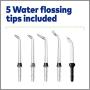 Waterpik CC-01 Complete Care 9.0 Sonic Electric Toothbrush + Water Flosser, Black, Medium
