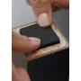 GorillaPads CB150 Non Slip Furniture Pads/Rubber Grips (Set of 8) Self Adhesive Furniture Feet Floor Protectors, 1-1/2 inch Square, Black