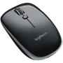 Logitech M557 Bluetooth Mouse – Wireless Mouse with 1 Year Battery Life, Side-to-Side Scrolling, and Right or Left Hand Use with Apple Mac or Microsoft Windows Computers and Laptops, Gray