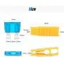 Nilight - 50029R 120 Pcs Standard Blade Fuse 5A/7.5A/10A/15A/20A/25A/30A AMP Assorted Set with 10 Pack 14AWG ATC/ATO Inline Fuse Holder, 2 Years Warranty