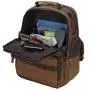 TIDING Mens Vintage Leather Backpack 15.6'' Laptop Bag Large Capacity Business Travel Hiking Shoulder Daypacks