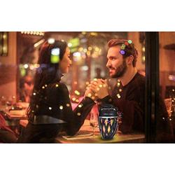 Ablily&Ganbana Led Flame Speakers,Flame Torch Warm Atmosphere Speaker Bluetooth 4.2 Wireless Portable Outdoor Indoor HD Audio Speaker with LED Flickers Warm Night for iPhone/iPad/Android (2 Pack)