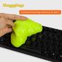 Dust Cleaning Mud Car Interior Cleaner Car Dust Removal Ventilation Holes Gap Details Remove dust Sticky Soft Mud (Orange)