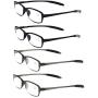 Computer Blue Light Blocking Reading Glasses(Flexible and Lightweight) UV Protection Readers Anti Eyestrain for Women Men