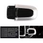 LIMBQS Rhodium Silver Keyless Entry for Panamera Cayenne Macan, Key Cover for Porsche