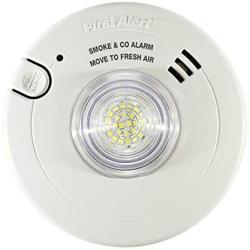 First Alert BRK 7030BSL Hardwired Hearing Impaired Combination Alarm with Led Strobe Light