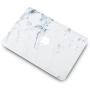 KECC Laptop Case Compatible with Old MacBook Pro 15'' Retina (-2015) Plastic Case Hard Shell Cover A1398 (White Marble)