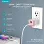 iPhone Charger Set, 2-Pack Overtime Apple MFi Certified Lightning Cables with 1 Dual USB Wall Adapter - 2.4 AMP Compatible w/iPhone 11 Pro Max XS XR X 8 7 6S 6 Plus SE iPad (Rose Gold/White, 4ft) iPhone Charger Set, 2-Pack Overtime Apple MFi Certified Lightning Cables with 1 Dual USB Wall Adapter - 2.4 AMP Compatible w/iPhone 11 Pro Max XS XR X 8 7 6S 6 Plus SE iPad (Rose Gold/White, 4ft)