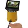 Wolverine Titan 8-in-1 20MP High Resolution Film to Digital Converter with 4.3'' Screen and HDMI Output, Worldwide Voltage 110V/240V AC Adapter & 32GB SD Card (Bundle) (Yellow)