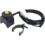 Taiss Motorcycle Kill Stop Waterproof Push Button Switch Bicycle Bike ATV Dirt 12v 7/8″(22mm) Handlebar Universal Yellow Dots Horn Button F016-Y