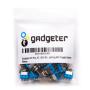gadgeter 20 Pcs 125VAC 6A Amps On/On/ 2 Position Terminal SPDT Latching Mini Toggle Switch