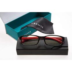 Blue Light Filter Glasses PROSPEK, Unisex Computer Reading Glasses - Gaming Glasses Blue Light Blocking, Anti Eyestrain