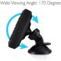 Pyle Upgraded Wireless Backup Camera and Monitor Kit - Vehicle Parking Reverse System IP67 Waterproof and Fog Resistant w/ 4.3’’ LCD Screen and Tilt-Adjustable Dash Cam w/ Night Vision PLCM4378WIR