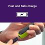 98K 4.3V Philips Shaver Charger Power Cord for Philips Norelco Oneblade Series QP2520, QP2520 / 90, QP2520 / 70, QP2520 / 72 All-in-One Grooming Trimmer & Hybrid Electric Razor Charging Cord