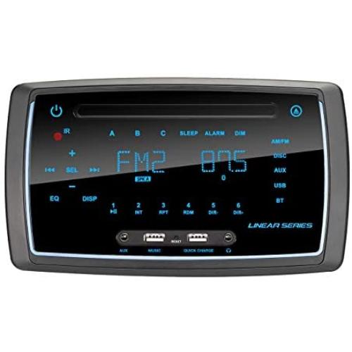 Magnadyne RV6200 AM/FM/BT/DVD Wall Mount Multimedia Receiver (RV5090 Direct Replacement)