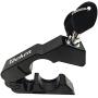 Xboken Motorcycle Lock,Alloy CNC,A Grip/Throttle/Brake/Handlebar Lock with 2 Keys to Secure Your Bike,Scooter,Moped or ATV in Under 5 Seconds.(Black)