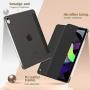 TiMOVO Case for New iPad Air 4th Generation, iPad Air 4 Case (10.9-inch, 2020), [Support 2nd Gen Apple Pencil Charging] Slim Stand Protective Cover Shell with Auto Wake/Sleep - Black