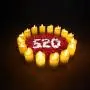 12pcs Flickering Flameless Candles with Moving Wick, Rechargeable Tea Light Candles with Chargeable Base, Battery Operated LED Candles, Pillar Electric Lights for Garden Home Party Wedding Festival