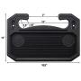 Lightter Car Laptop and Food Steering Wheel Multi-Functional Portable Tray (Bk New)