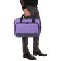 Luxja Projector Case, Projector Bag with Protective Laptop Sleeve, Projector Carrying Case with Accessories Pockets, Large(16 x 11.5 x 5.75 Inches), Purple