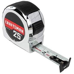 CRAFTSMAN Tape Measure, 25-Foot (CMHT37325S)