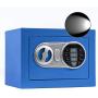 Sdstone Security Safe Box with Induction Light,Electronic Digital Securit Safe with Keypad, Wall or Cabinet Anchoring Design -Protect Cash Money, Jewelry, Passports-for Home, Business ，0.23 Cubic Feet