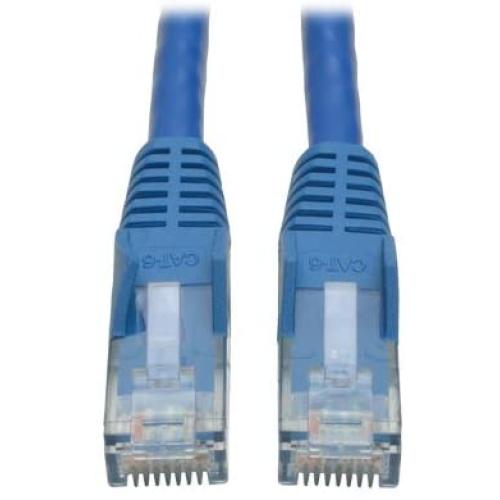 Tripp Lite N201-050-BL Cat6 Gigabit Blue Snagless Molded Patch Cable RJ45M/M - 50 feet