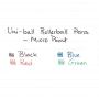 Sanford Uniball Roller Stick Pen, 0.5mm Micro Point, Blue Ink, Dozen (60153)