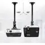 Duronic Projector Mount PB02XL | Bracket Arm Fixing for Ceiling or Wall | 22lbs Capacity | Universal | Heavy Duty | Fittings Included | Rotate 360 °, Swivel 180 °, Tilt 180° for Easy Projection Set-Up
