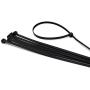SYD Industrial Multi-Purpose Cable Ties (100 Piece) Black Self Locking Nylon Zip Ties (8'', Black)