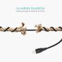 Syncwire iPhone Charger Lightning Cable - 6ft [Apple Mfi Certified] Ultra-Durable Fast Charging & Syncing Apple Charger Cord for iPhone 11 XS Max XR X 8 Plus 7 Plus 6S 6 Plus Se 5, iPad iPod - Black