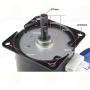 60KTYZ 110V 8-10RPM Metal Geared for Rotisserie Turntable With Gear Reduction Motor Holder Bracket And Power Cord Switch Plug