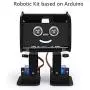 ELEGOO Penguin Bot Biped Robot Kit Compatible with Arduino Project with Assembling Tutorial,STEM Kit for Hobbyists, STEM Toys for Kids and Adults, Black Version
