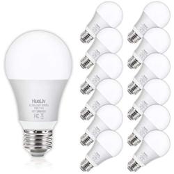 12Pack A19 LED Light Bulbs, 100 Watt Equivalent LED Bulbs, 2700K Warm White, No Flicker E26 Edison Medium Screw Base Bulbs, 1100Lumens, Non Dimmable