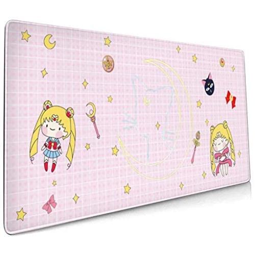 Sailor Moon Custom Mouse Pad Anime Mouse Mat Home Office Computer Gaming Mousepad Desk Mat Large