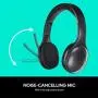 Logitech H800 Bluetooth Wireless Headset with Mic for PC, Tablets and Smartphones - Black