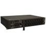Tripp Lite Metered PDU, 30A, 18 Outlets (16 C13 & 2 C19), 208/240V, L6-30P, 12 ft. Cord, 2U Rack-Mount Power, TAA (PDUMH30HV) Black
