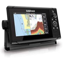 Simrad Cruise-7 Chart Plotter with 7-inch Screen and US Coastal Maps Installed